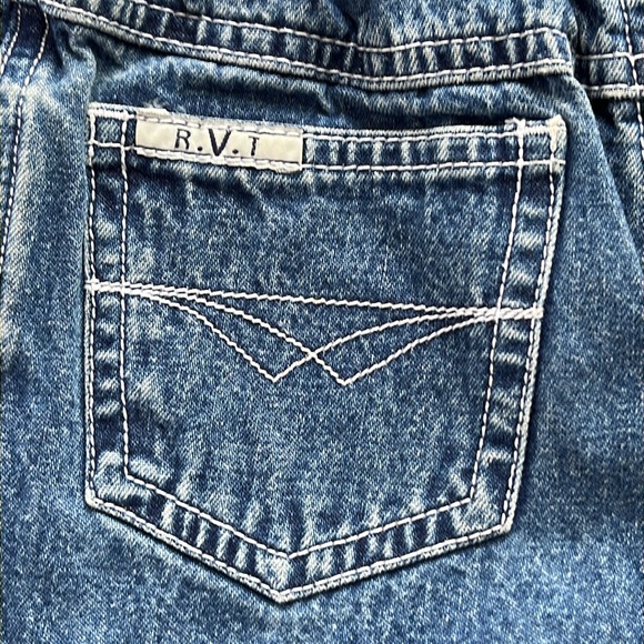RVT Kids Denim Jeans Blue Jeans w/ Embroidery Size 24 Months Size 2 Butterflies - Picture 12 of 16